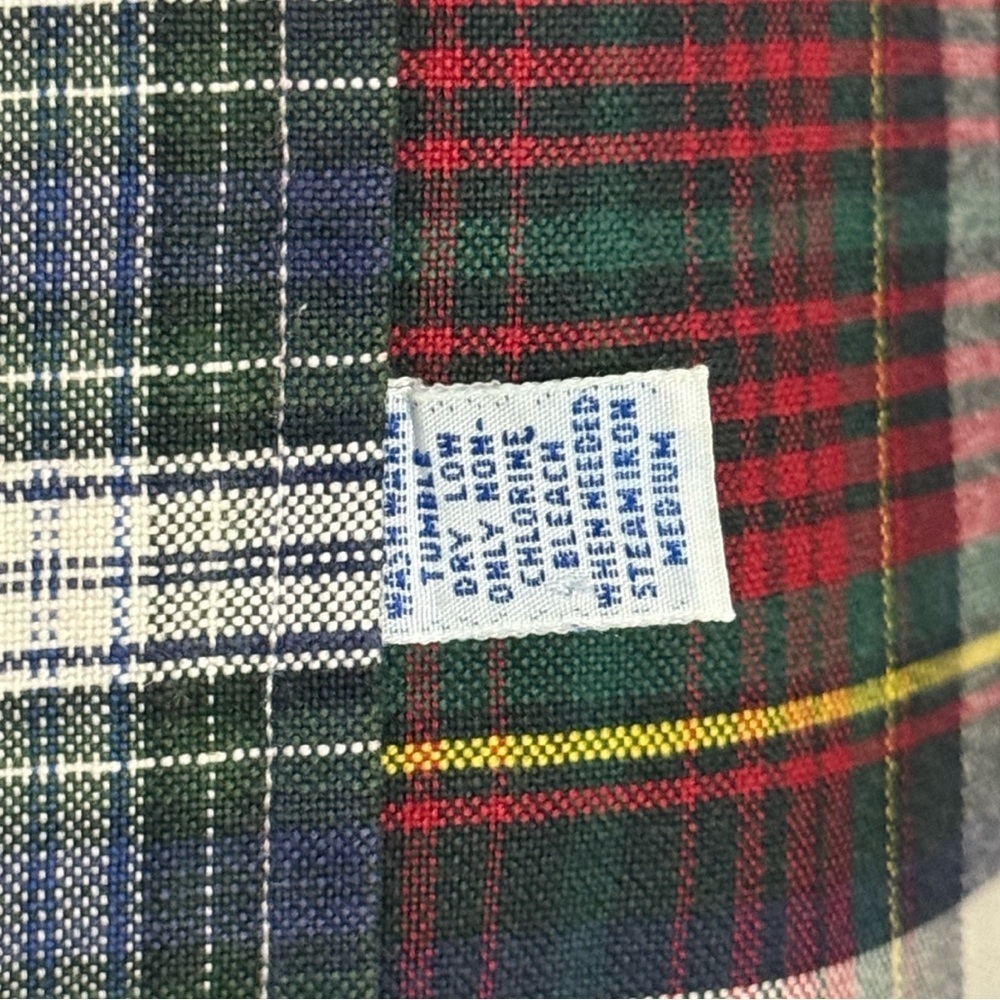 Polo Ralph Lauren “The Big Oxford” Patchwork Plaid Shirt Size L Collector-Grade - Picture 6 of 6